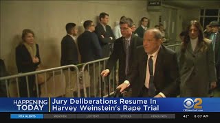Harvey Weinstein Deliberations Resume