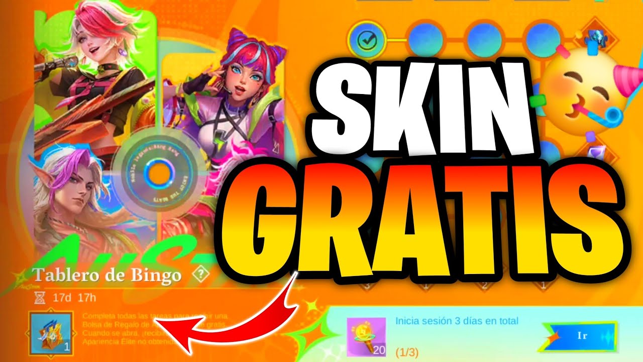 NUEVO EVENTO DE BINGO REGALA UNA SKIN GRATIS PERMANENTE | MOBILE LEGENDS | LEO