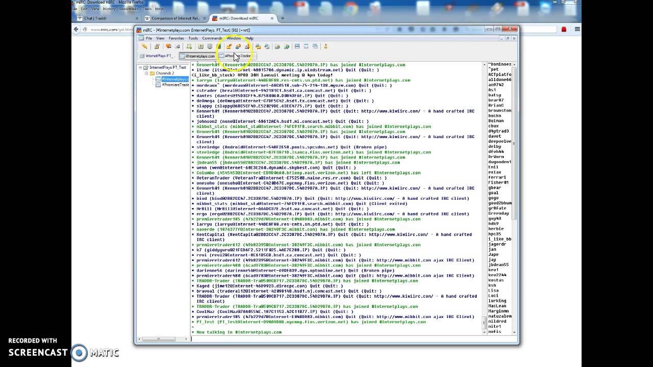 programma java chattare irc scarica