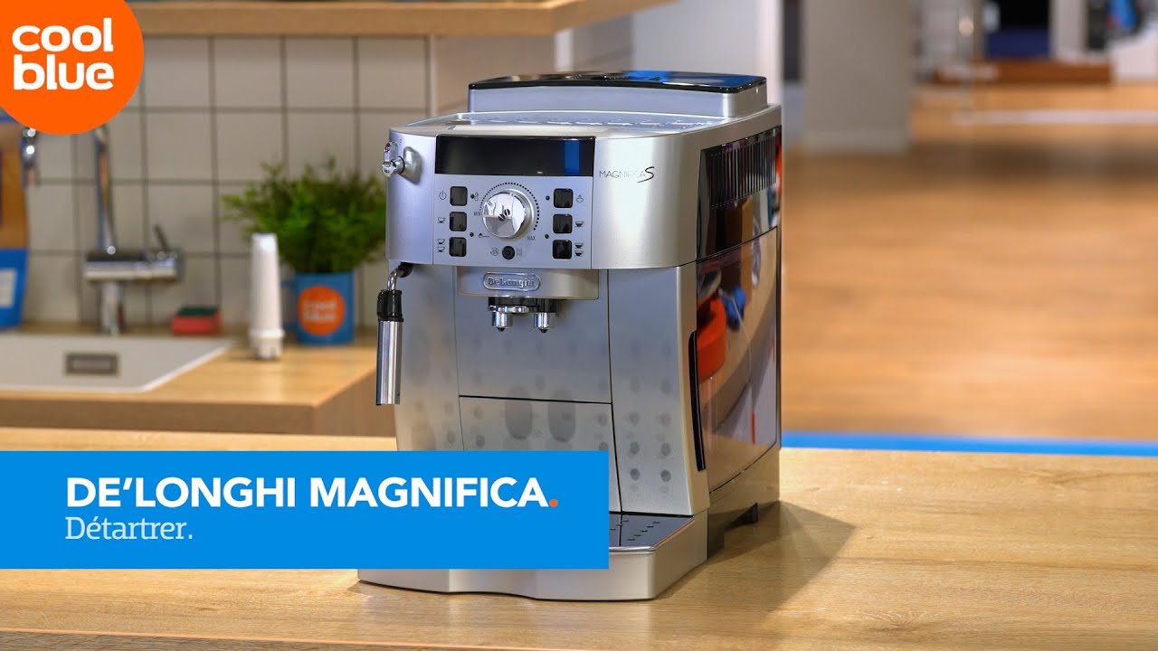 Détartrage de la Magnifica S de Delonghi expliqué pas à pas