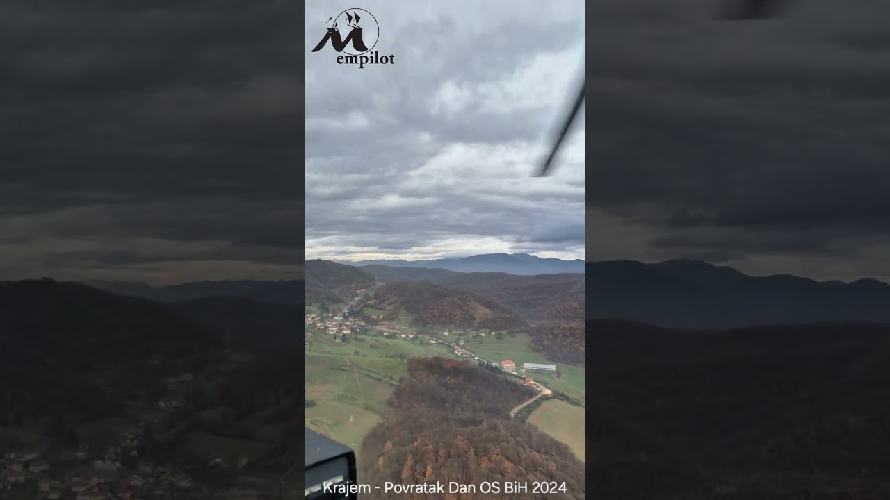 emGAZELA H-45 (SA342) Soko - Krajem Veliko Čajno Smršnica Povratak Dan OS BiH S24+ 2024
