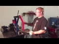 Ceramic sanding belt follow up video by ameribrade belt sander Ceramic sanding belt follow up video by ameribrade belt sander