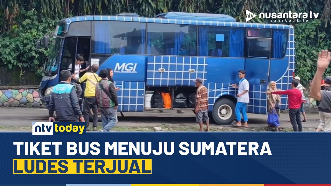 Fenomena Mudik Lebih Awal! Tiket Bus ke Sumatera Ludes di Terminal Bogor | NTV TODAY