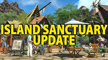 6.4 Island Sanctuary Update | #FFXIV The Dark Throne