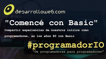 Yo aprendí programación con Basic #programadorIO
