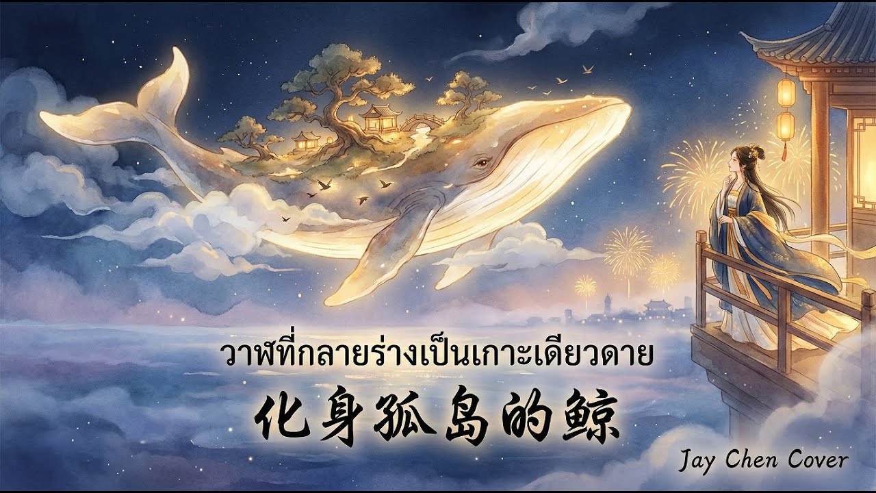 「Thai Ver.」วาฬที่กลายร่างเป็นเกาะเดียวดาย 化身孤岛的鲸  | JAY CHEN (COVER  VERSION)