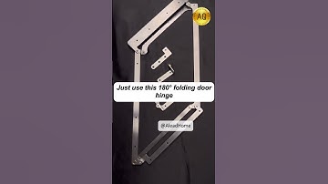 The 180 degree folding hinge remains intact after 30,000 tests.#hinge #hinges #hardware #hardware