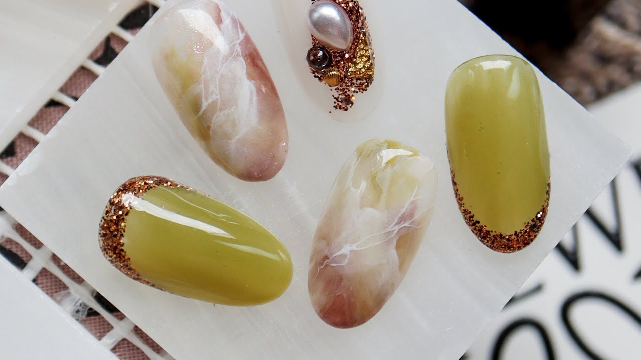 Artis甲油膠仙氣透亮暈染凝膠美甲~ginanail/Naillabo/美甲教學/Nailart/ネイル/네일