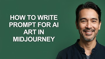 How to Write Prompt for Ai Art In Midjourney - KevinHowTo