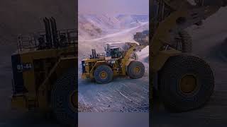 Massive CAT 994H Loading Overburden Material in High-Production Mine