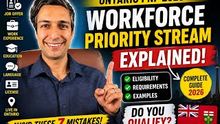Ontario Workforce Priority Stream Explained (2026) | Complete Employee Eligibility Guide