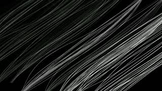 Flowing White String Waves | 30 Minute Abstract Motion Background