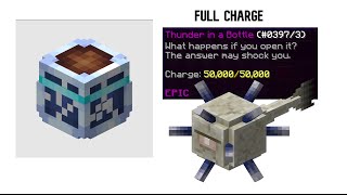 The most efficient way to charge thunder bottles Hypixel skyblock