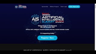 ARTIFICIAL INTELLIGENCE SUMMIT 2020