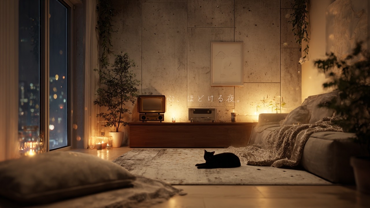 心、ほどける夜。｜Calm Acoustic Guitar for Deep Sleep & Relaxation |