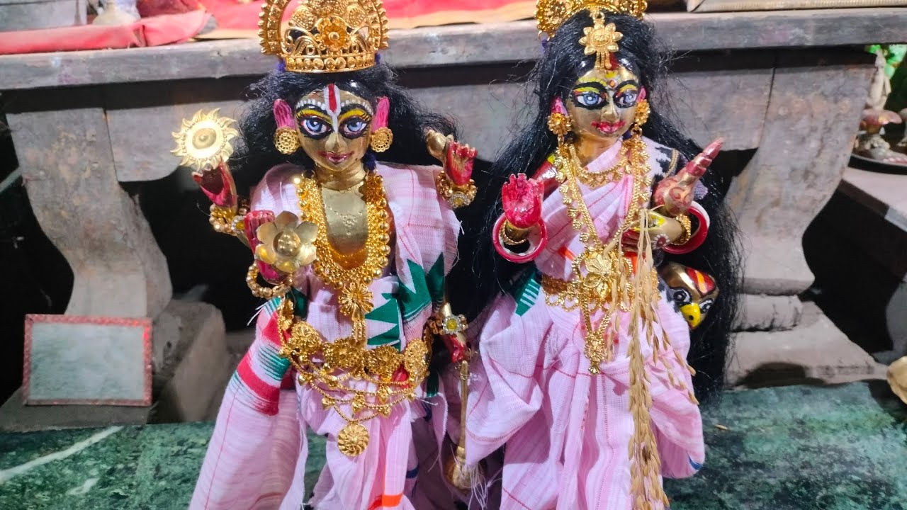 বাড়ির লক্ষী -নারায়ণ কে সাজালাম ||Lokhinarayan sajano || @debpradvlog 