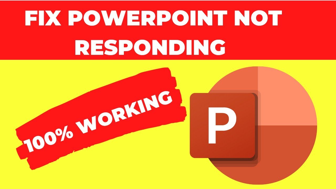 powerpoint presentation not working