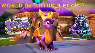 PC Spyro 2 Rapto's Rage Reignited Trilogy 02 AUTUMN PLAINS WORLD all gems, Orbs and Talismans