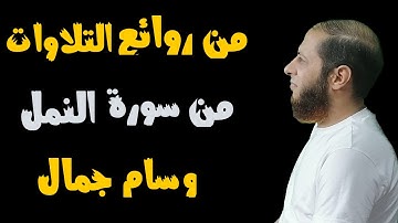 من روائع التلاوات لأواخر سورة النمل || وسام جمال ||