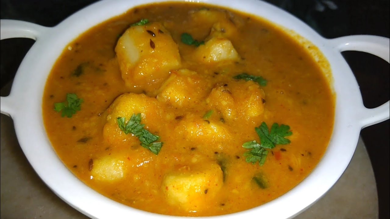 अरबी की मसालेदार रसेदार सब्ज़ी Arbi Masala with gravy Arbi ki gravy