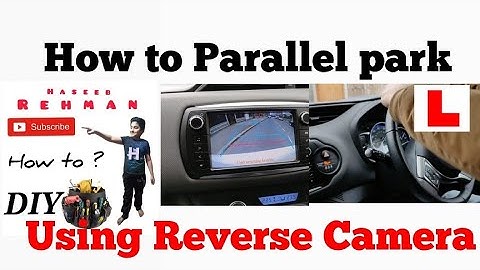 Reverse Parking| using Reverse Camera | Parallel parking | How to park #howtopark