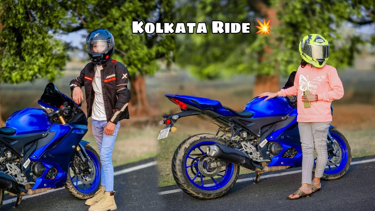 Fast Log Ride With My Wife Ke Sath Jharkhand To Kolkata 🏍️ R15 Log Ride ...