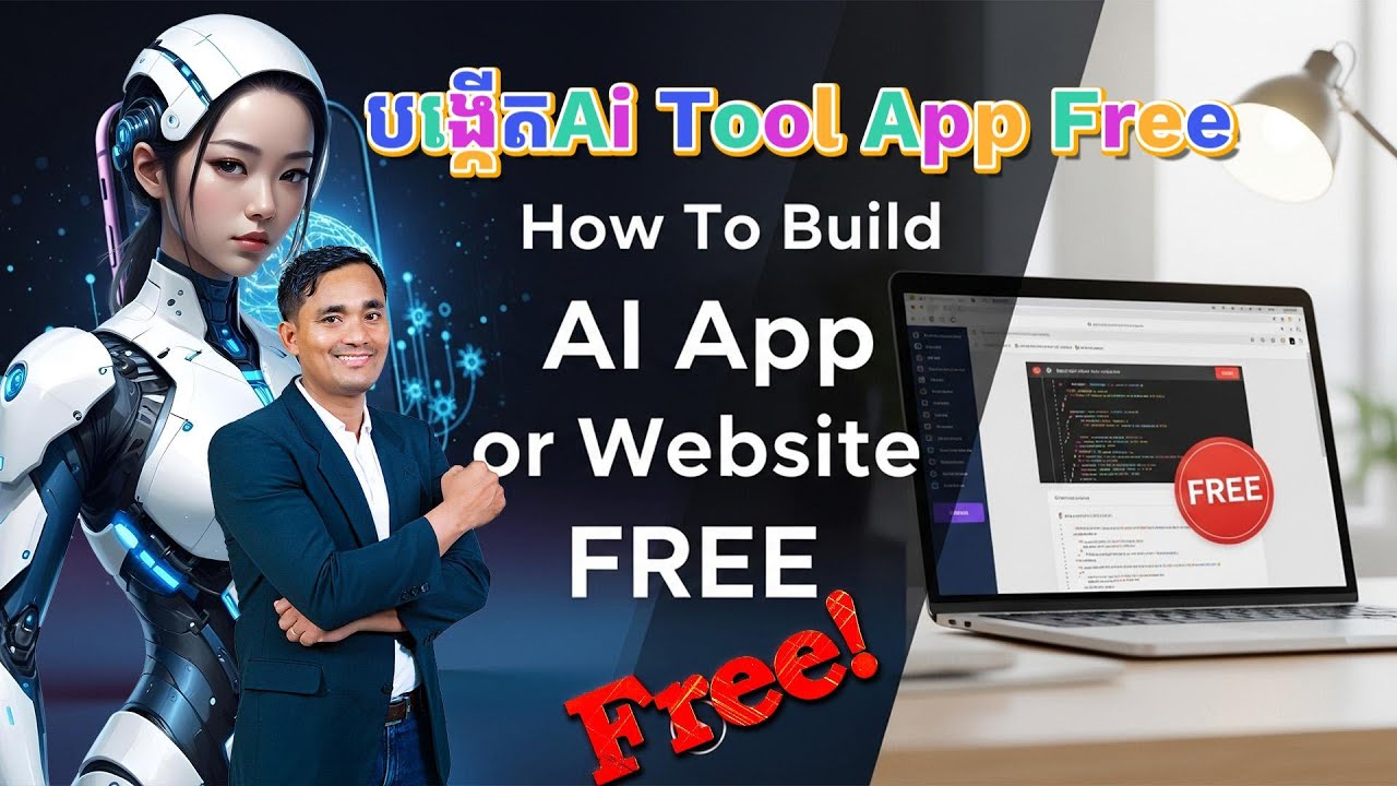 របៀបបង្កើតAi Tools App Free |How to Create Ai Tools App Free - YouTube