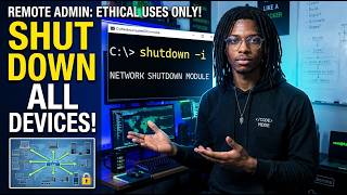 🚨 This Windows CMD Command Can Shut Down PCs Remotely! 💻 | Ethical 🔒