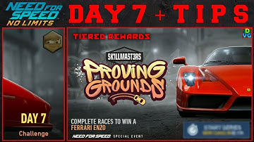 NFS No Limits | Proving Grounds - Ferrari Enzo | Day 7 - WINNING + TIPS