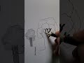 أسهل طريقة لرسم الشجرة     