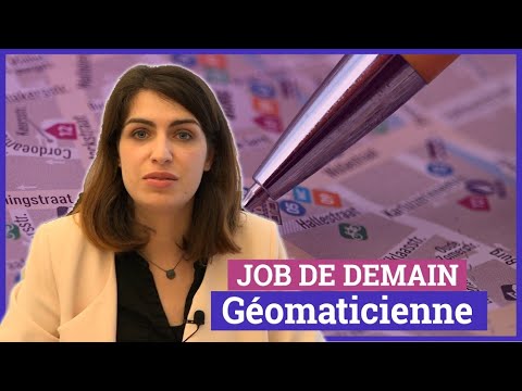 Miniature de la vidéo Géomaticienne, elle cartographie l'accessibillité - Un job de demain
