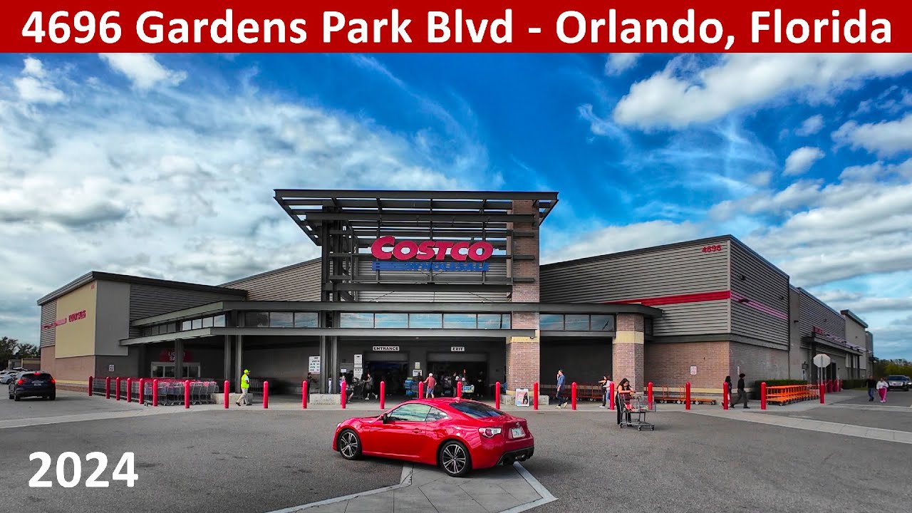 Costco Wholesale at 4696 Gardens Park Blvd in Orlando, Florida ...