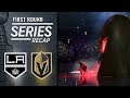 Relive the Golden Knights' series sweep of the Kings