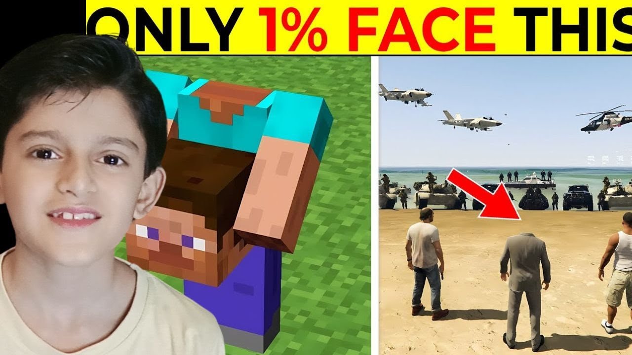 Reaction On Rare Game Glitches|Only 1% know 