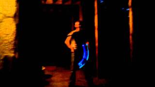 glowsticking with flow toys water