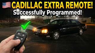 🇺🇸 2003 Cadillac DeVille Extra Keyless Remote - Successfully Programmed!