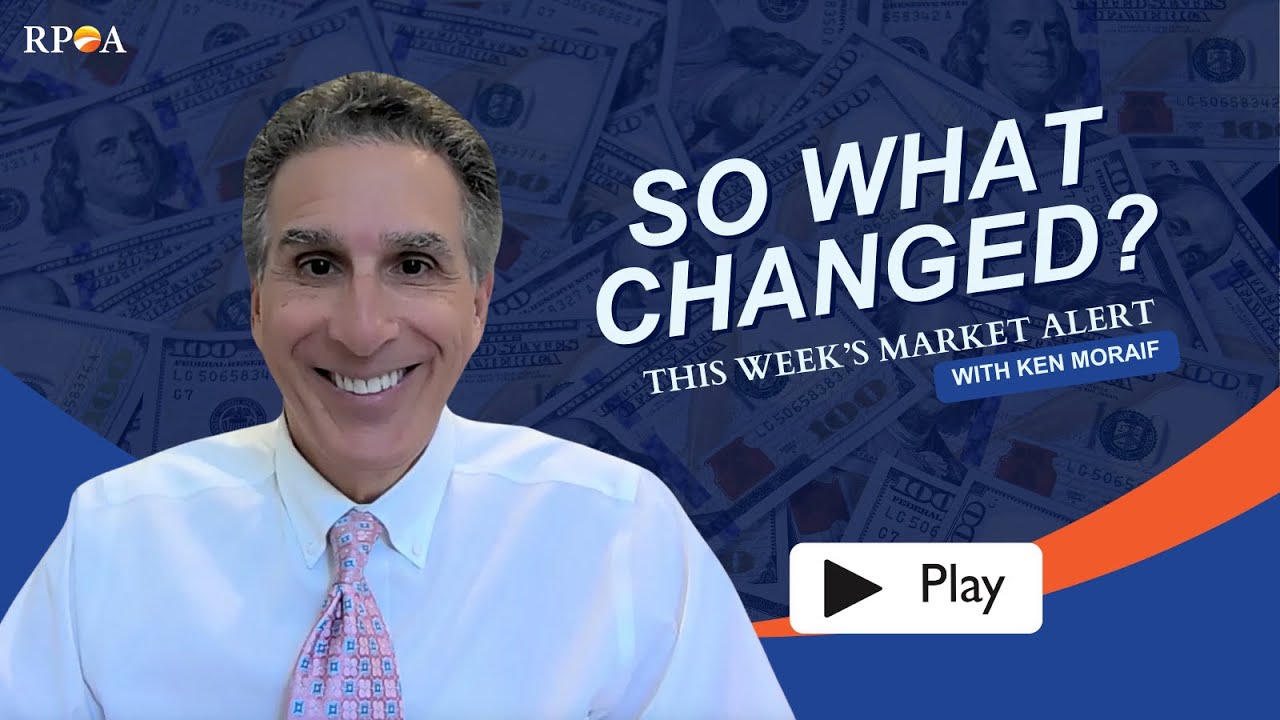 So What Changed? - Weekly Market Alert - YouTube