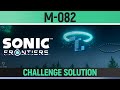 Sonic frontiers  m082  challenge puzzle solution 