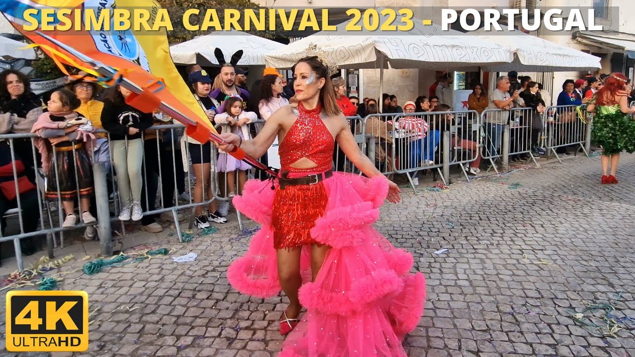 Bigodes de Rato 🐁 - Carnaval Sesimbra 2023 - Portugal 4K