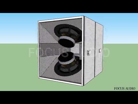 box speaker 15 double