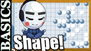 Shape.  It matters a great deal - Back to Basics Baduk