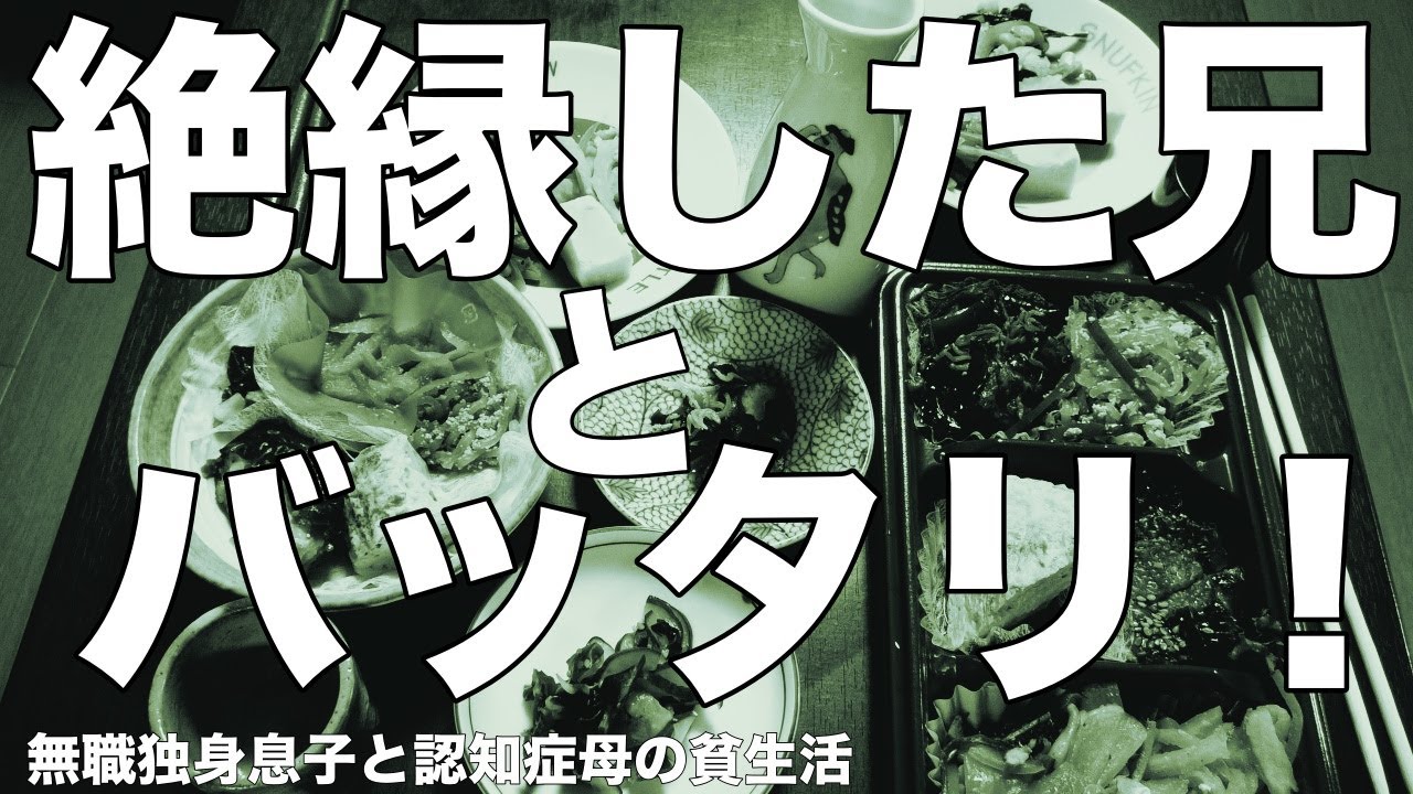 [介護、家族じまい]絶縁した兄と、駅前でバッタリ！[無職、独身、母介護]