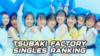 ranking all tsubaki factory singles 【つばきファクトリー】【ハロプロ】