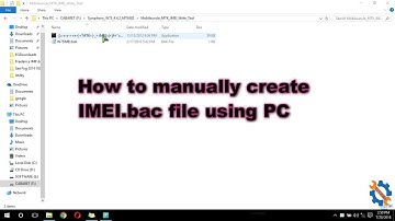 How to make IMEI backup file with Mobileuncle MTK IMEI Write Tool