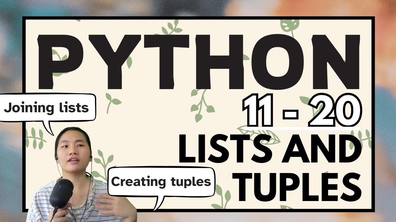 Tinateach Python Courses for Beginners : All About Lists and A 'Lil ...