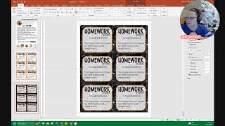 Let's create printable Halloween Homework Passes to sell in our stores!