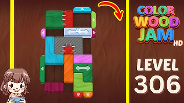 Color Wood Jam Level 306 Solution Walkthrough