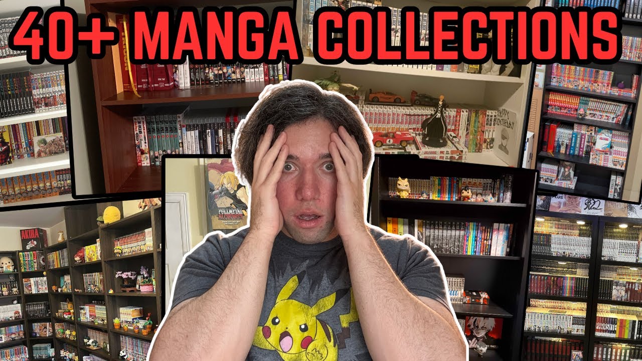 Reacting to YOUR Manga Collections! 40+ Manga Collections!