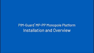 PIM Guard® MP PP Monopole Platform