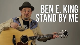 Video thumbnail of ""Stand by Me" Guitar Lesson - Ben E. King - Easy Beginner Acoustic Songs for Guitar"